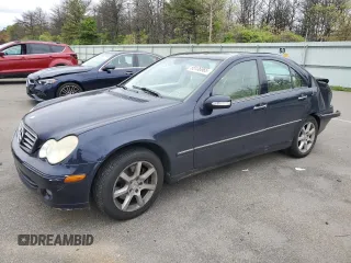 2007 Mercedes-Benz C 280 Luxury with VIN WDBRF54H17A941060, listed as a Copart auction lot 58136965 with 170,907 mi miles and Salvage title. Bid and sale history available at DreamBid. Image 1.