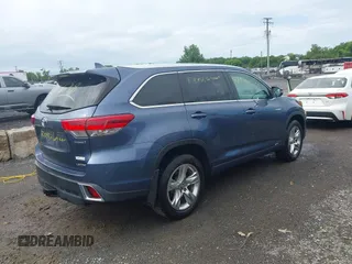 2019 Toyota Highlander Hybrid Limited with VIN 5TDDGRFH9KS062723, listed as a IAAI auction lot 42634638 with 142,875 mi miles and . Bid and sale history available at DreamBid. Image 4.