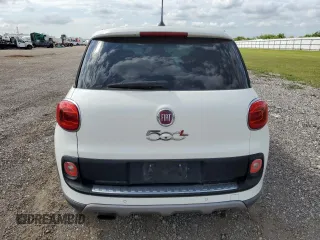 2014 FIAT 500L Trekking with VIN ZFBCFADH4EZ016712, listed as a Copart auction lot 71283484 with 127,058 mi miles and Salvage title. Bid and sale history available at DreamBid. Image 6.