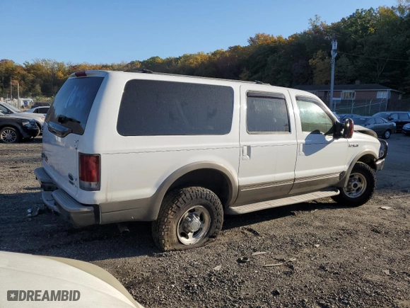 2005 Ford Excursion Eddie Bauer with VIN 1FMNU45S05ED25653, listed as a Copart auction lot 76714264 with 0 mi miles and Salvage Title. Bid and sale history available at carsss.com. Image 3.