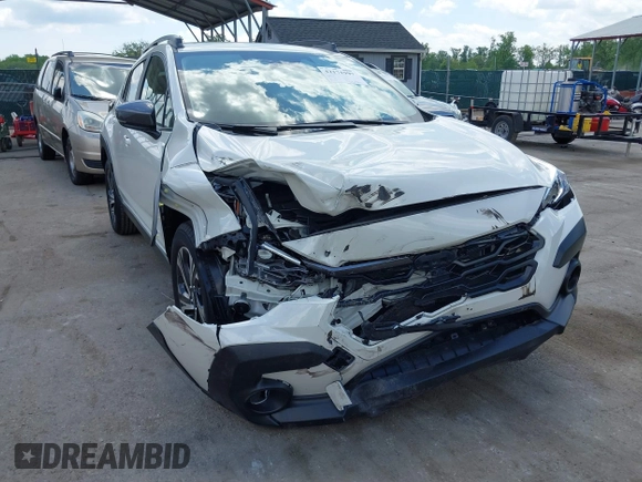 2024 Subaru Crosstrek Premium with VIN JF2GUADC2R8913808, listed as a IAAI auction lot 42171997 with 1,219 mi miles and . Bid and sale history available at DreamBid. Image 6.