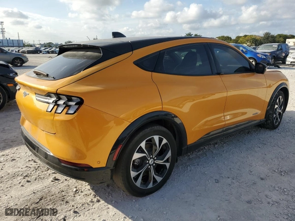 2022 Ford Mustang Mach-E Premium with VIN 3FMTK3RM1NMA56723, listed as a Copart auction lot 43269015 with NaN miles and Salvage Title. Bid and sale history available at carsss.com. Image 3.