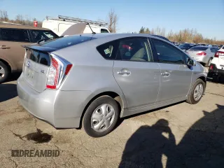2012 Toyota Prius One with VIN JTDKN3DU8C5485018, listed as a Copart auction lot 42490045 with 56,279 mi miles and Salvage Title. Bid and sale history available at DreamBid. Image 3.