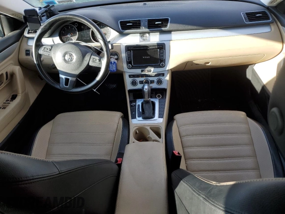 2013 Volkswagen CC Sport with VIN WVWBP7AN6DE546625, listed as a Copart auction lot 85506494 with 163,424 mi miles and Salvage Title. Bid and sale history available at carsss.com. Image 8.