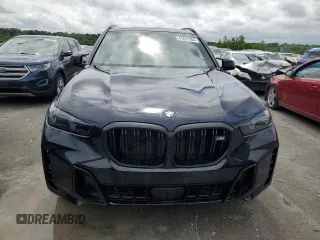2024 BMW X5 M60i with VIN 5UX33EU08R9W18668, listed as a Copart auction lot 51631284 with 875 mi miles and Salvage Title. Bid and sale history available at carsss.com. Image 5.