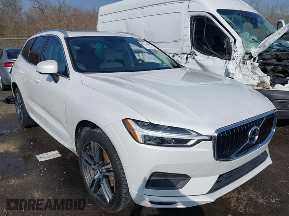 2019 Volvo XC60 Momentum with VIN LYV102DK0KB219297, listed as a IAAI auction lot 41781458 with 80,524 mi miles and . Bid and sale history available at DreamBid. Image 1.