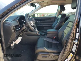 2025 Honda CR-V EX-L with VIN 7FARS4H71SE004917, listed as a Copart auction lot 51685505 with 36,403 mi miles and Salvage Title. Bid and sale history available at DreamBid. Image 7.