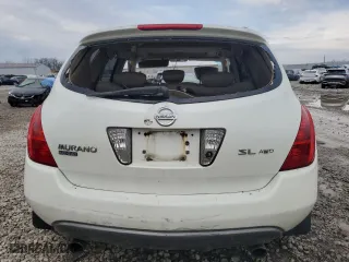 2005 Nissan Murano SL with VIN JN8AZ08W15W439798, listed as a Copart auction lot 46899525 with 0 mi miles and Salvage Title. Bid and sale history available at carsss.com. Image 6.