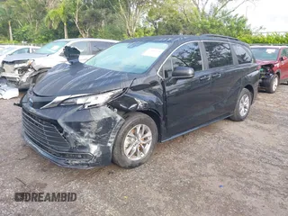 2023 Toyota Sienna LE with VIN 5TDKRKEC4PS164937, listed as a IAAI auction lot 40534315 with 88,729 mi miles. Bid and sale history available at carsss.com. Image 2.