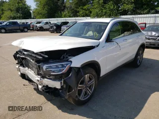 2022 Mercedes-Benz GLC with VIN W1N0G8EB1NV339230, listed as a Copart auction lot 59658922 with 10,314 mi miles. Bid and sale history available at carsss.com. Image 2.