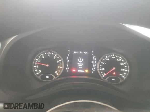2020 Jeep Renegade Sport z VIN ZACNJBAB3LPL45307, wystawiony jako Copart lot #51844355 z przebiegiem 69 038 mil mil oraz Nie do naprawy • Non repairable. Historia ofert i sprzedaży dostępna na DreamBid. Obrazek 9.
