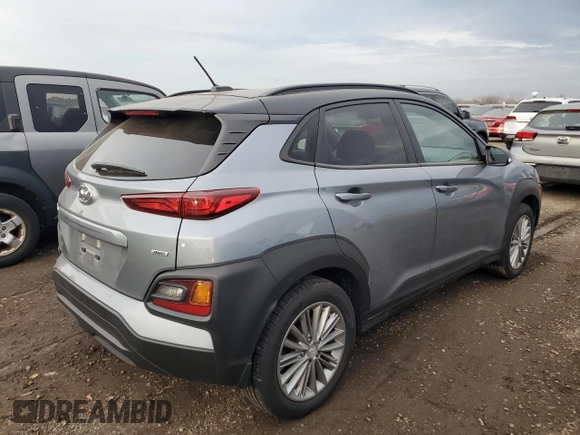 2018 Hyundai Kona SEL with VIN KM8K2CAA2JU188375, listed as a Copart auction lot 80520404 with 75,842 mi miles and Salvage Title. Bid and sale history available at carsss.com. Image 3.