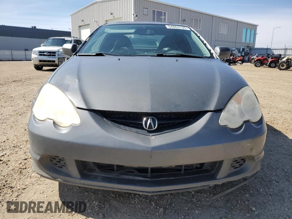 2002 Acura RSX Auto with VIN JH4DC54832C808526, listed as a Copart auction lot 54863135 with 376,120 mi miles and Clean Title. Bid and sale history available at carsss.com. Image 5.