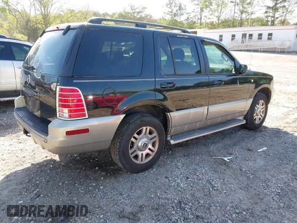2003 Mercury Mountaineer Convenience z VIN 4M2DU66W13ZJ05239, wystawiony jako IAAI lot #42062881 z przebiegiem 292 631 mil mil oraz . Historia ofert i sprzedaży dostępna na DreamBid. Obrazek 4.