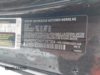 2013 MINI Convertible S with VIN WMWZP3C54DT297304, listed as a IAAI auction lot 41377572 with 101,991 mi miles and . Bid and sale history available at DreamBid. Image 9.