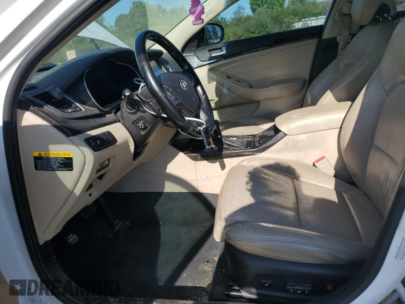 2014 Kia Cadenza Premium with VIN KNALN4D75E5139674, listed as a Copart auction lot 63929454 with 155,446 mi miles and Clean Title. Bid and sale history available at carsss.com. Image 7.