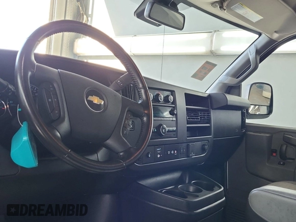 2020 Chevrolet Express Cargo with VIN 1GCWGAFG8L1252738, listed as a IAAI auction lot 42617603 with 65,745 mi miles and . Bid and sale history available at DreamBid. Image 35.