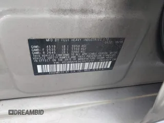 2016 Subaru Legacy 2.5i Premium with VIN 4S3BNAH62G3021210, listed as a IAAI auction lot 42108075 with 312,637 mi miles. Bid and sale history available at carsss.com. Image 9.