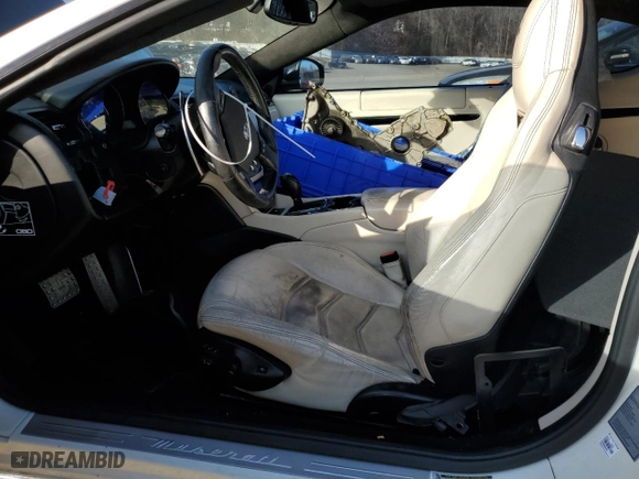 2013 Maserati GranTurismo Sport with VIN ZAM45VLA1D0071343, listed as a Copart auction lot 78357974 with 0 mi miles and Salvage Title. Bid and sale history available at carsss.com. Image 7.