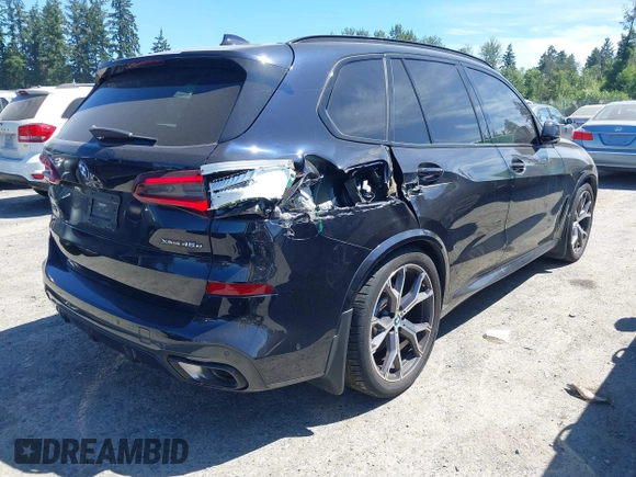 2023 BMW X5 xDrive45e with VIN 5UXTA6C03P9N81846, listed as a IAAI auction lot 42637940 with 17,510 mi miles and . Bid and sale history available at DreamBid. Image 4.