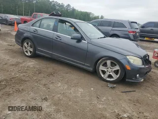 2010 Mercedes-Benz C-Class C 300 Sport with VIN WDDGF5EB6AF371706, listed as a Copart auction lot 51182385 with 0 mi miles and Salvage Title. Bid and sale history available at carsss.com. Image 4.