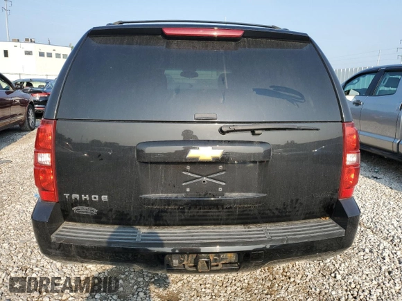 2013 Chevrolet Tahoe LS with VIN 1GNSKAE00DR200886, listed as a Copart auction lot 75326444 with 200,383 mi miles and Salvage title. Bid and sale history available at DreamBid. Image 6.