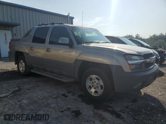 2002 Chevrolet Avalanche with VIN 3GNEC13T12G344922, listed as a Copart auction lot 62425105 with 190,781 mi miles and Clean title. Bid and sale history available at DreamBid. Image 4.