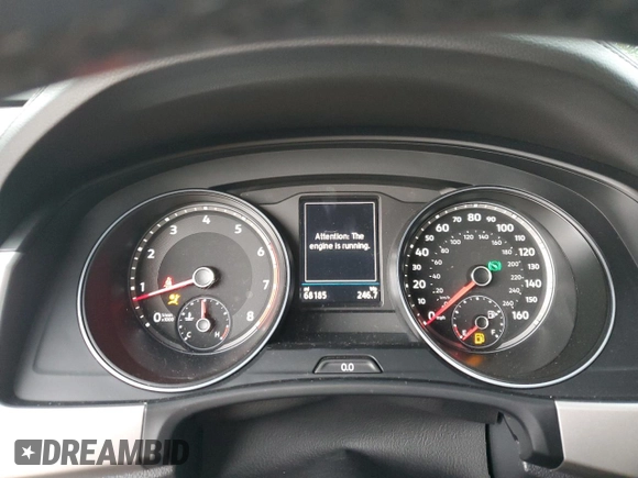 2020 Volkswagen Atlas SE with VIN 1V26E2CA2LC231768, listed as a Copart auction lot 57769365 with 68,185 mi miles and Salvage title. Bid and sale history available at DreamBid. Image 9.