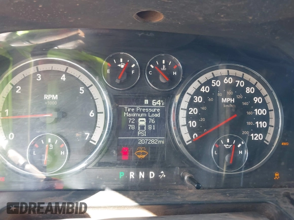 2012 Ram 2500 ST z VIN 3C6TD5CT6CG290580, wystawiony jako IAAI lot #41755239 z przebiegiem 207 282 mil mil oraz . Historia ofert i sprzedaży dostępna na DreamBid. Obrazek 7.