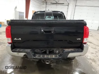 2017 Toyota Tacoma SR5 with VIN 5TFDZ5BN5HX028165, listed as a Copart auction lot 52676445 with 114,824 mi miles and Salvage Title. Bid and sale history available at carsss.com. Image 6.