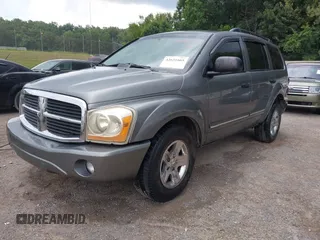 2005 Dodge Durango Limited with VIN 1D4HB58D85F582423, listed as a IAAI auction lot 42631605 with 213,601 mi miles and . Bid and sale history available at DreamBid. Image 2.