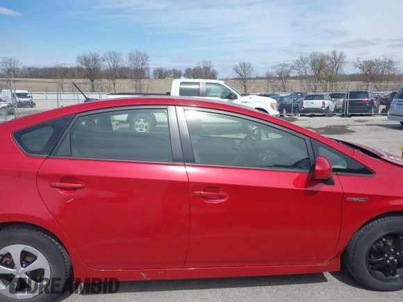2013 Toyota Prius One with VIN JTDKN3DU5D0344180, listed as a IAAI auction lot 41961084 with 90,173 mi miles and . Bid and sale history available at DreamBid. Image 13.