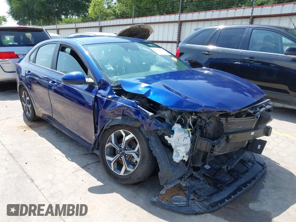 2021 Kia Forte LXS with VIN 3KPF24AD3ME289224, listed as a IAAI auction lot 42199644 with 42,895 mi miles and . Bid and sale history available at DreamBid. Image 1.
