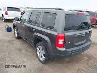 2016 Jeep Patriot High Altitude Edition with VIN 1C4NJRFB4GD617114, listed as a IAAI auction lot 42036037 with 106,205 mi miles. Bid and sale history available at carsss.com. Image 3.