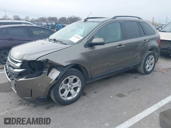 2013 Ford Edge SEL with VIN 2FMDK3JC8DBC81468, listed as a IAAI auction lot 41233506 with 206,107 mi miles. Bid and sale history available at carsss.com. Image 17.