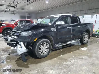 2020 Ford Ranger XL with VIN 1FTER4FH5LLA46667, listed as a Copart auction lot 46731185 with 56,117 mi miles and Salvage Title. Bid and sale history available at carsss.com. Image 1.