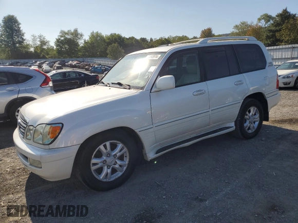 2004 Lexus LX 470 with VIN JTJHT00W243539249, listed as a Copart auction lot 70493974 with 181,155 mi miles and Clean Title. Bid and sale history available at DreamBid. Image 1.
