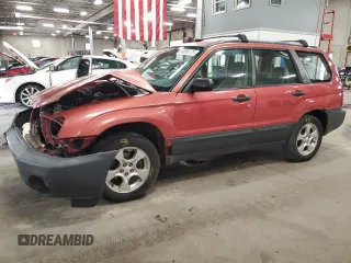 2003 Subaru Forester X z VIN JF1SG63633G726704, wystawiony jako Copart lot #59006175 z przebiegiem 145 393 mil mil oraz Szkoda całkowita • Salvage title. Historia ofert i sprzedaży dostępna na DreamBid. Obrazek 1.