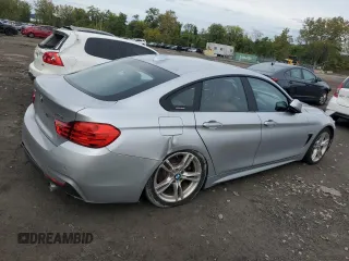 2017 BMW 4 Series 440i xDrive with VIN WBA4E5C50HG189370, listed as a Copart auction lot 72420284 with 59,018 mi miles and Salvage Title. Bid and sale history available at carsss.com. Image 3.
