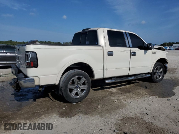2007 Ford F-150 XLT with VIN 1FTPW14V77FA32993, listed as a Copart auction lot 55674595 with 288,892 mi miles and Salvage title. Bid and sale history available at DreamBid. Image 3.
