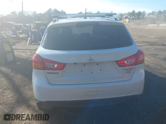 2015 Mitsubishi Outlander Sport 2.4 GT with VIN 4A4AR4AW2FE032859, listed as a IAAI auction lot 41688091 with 200,394 mi miles. Bid and sale history available at carsss.com. Image 16.