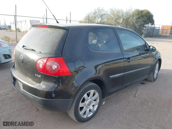 2007 Volkswagen Rabbit with VIN WVWBS71K77W034889, listed as a IAAI auction lot 41406182 with 162,213 mi miles. Bid and sale history available at carsss.com. Image 6.