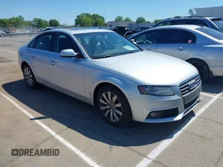 2012 Audi A4 2.0T Premium with VIN WAUAFAFL3CN020533, listed as a IAAI auction lot 42145563 with 112,275 mi miles. Bid and sale history available at carsss.com. Image 1.