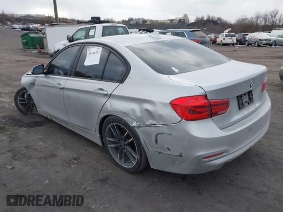 2016 BMW 3 Series 320i with VIN WBA8A9C51GK616314, listed as a IAAI auction lot 41344323 with 78,891 mi miles. Bid and sale history available at carsss.com. Image 3.