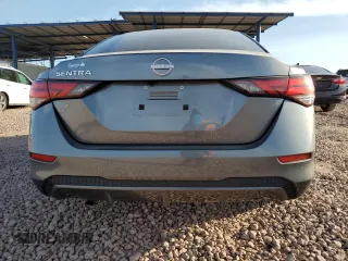 2024 Nissan Sentra S z VIN 3N1AB8BV3RY293064, wystawiony jako Copart lot #58260125 z przebiegiem 21 997 mil mil oraz Szkoda całkowita • Salvage title. Historia ofert i sprzedaży dostępna na DreamBid. Obrazek 6.