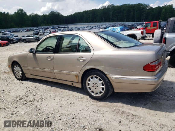 2001 Mercedes-Benz E 320 z VIN WDBJF65J71B372141, wystawiony jako Copart lot #61810695 z przebiegiem 211 131 mil mil oraz Czysty tytuł • Clean title. Historia ofert i sprzedaży dostępna na DreamBid. Obrazek 2.