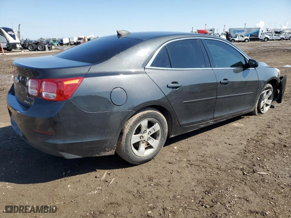 2015 Chevrolet Malibu LS with VIN 1G11B5SL2FF300141, listed as a Copart auction lot 45712195 with 74,802 mi miles and Salvage Title. Bid and sale history available at carsss.com. Image 3.