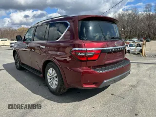 2023 Nissan Armada Platinum with VIN JN8AY2DB2P9835192, listed as a Copart auction lot 50734435 with 36,838 mi miles and Clean Title. Bid and sale history available at carsss.com. Image 2.