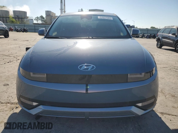2024 Hyundai Ioniq 5 SEL with VIN KM8KN4DE3RU270784, listed as a Copart auction lot 57637565 with 12,557 mi miles and Salvage title. Bid and sale history available at DreamBid. Image 5.