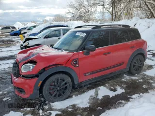 2021 MINI Countryman John Cooper Works with VIN WMZ33BS05M3N01273, listed as a Copart auction lot 82748524 with 52,091 mi miles and Salvage Title. Bid and sale history available at carsss.com. Image 1.